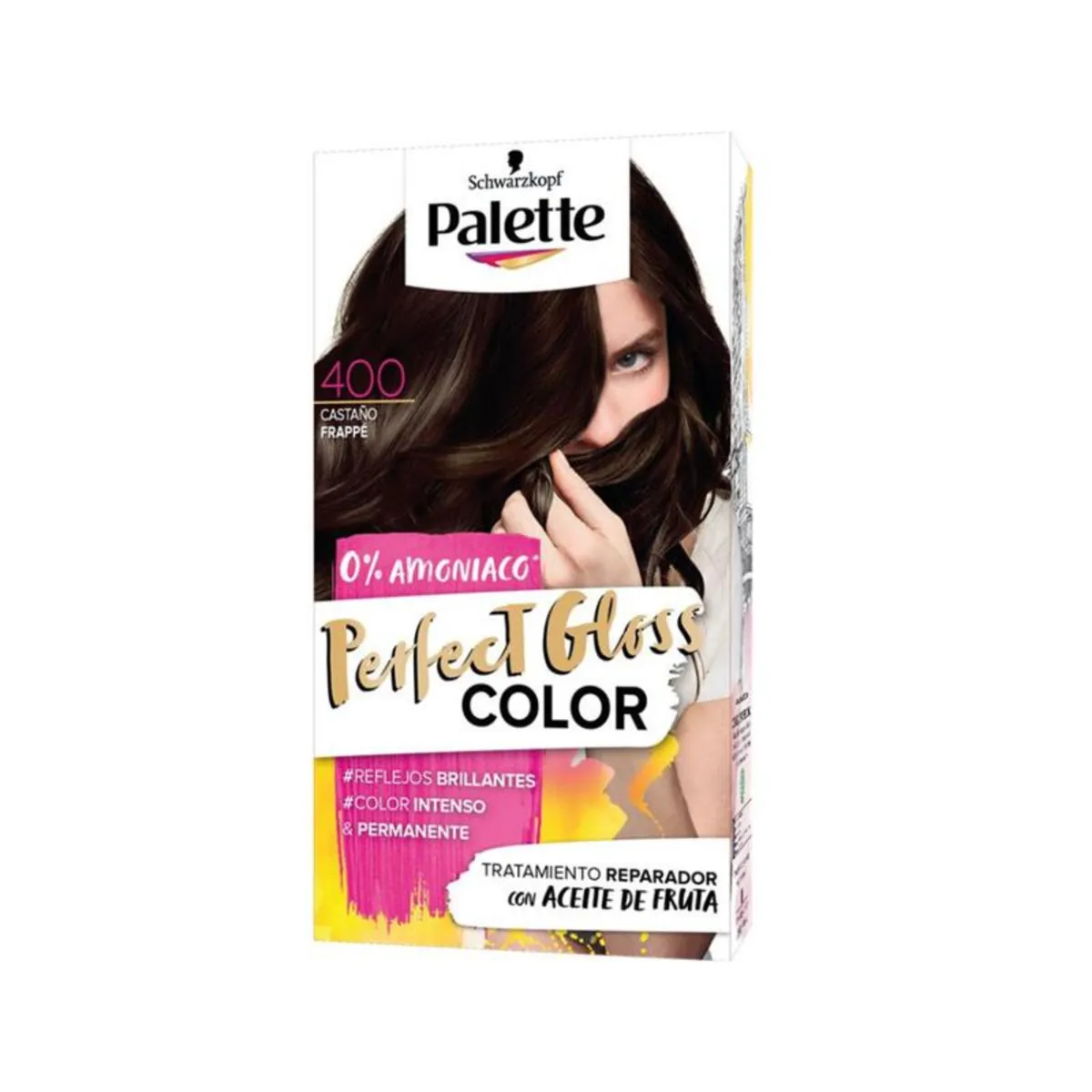 PALETTE - Tinte Palette Color Cream Tono 400 Castaño Frappe