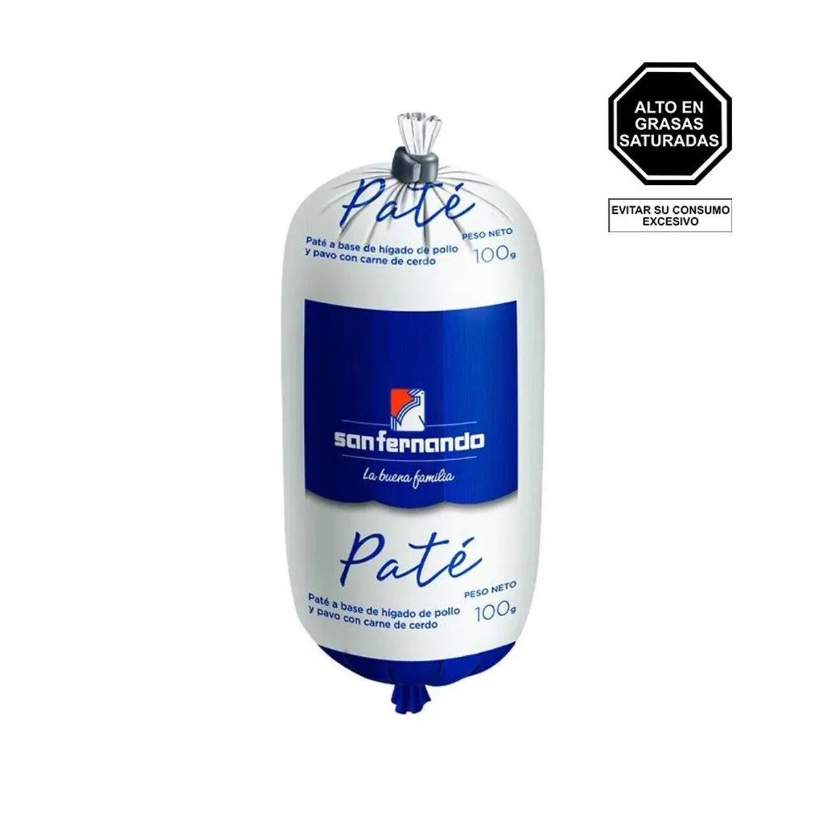 SAN FERNANDO - Paté San Fernando Empaque 100 g