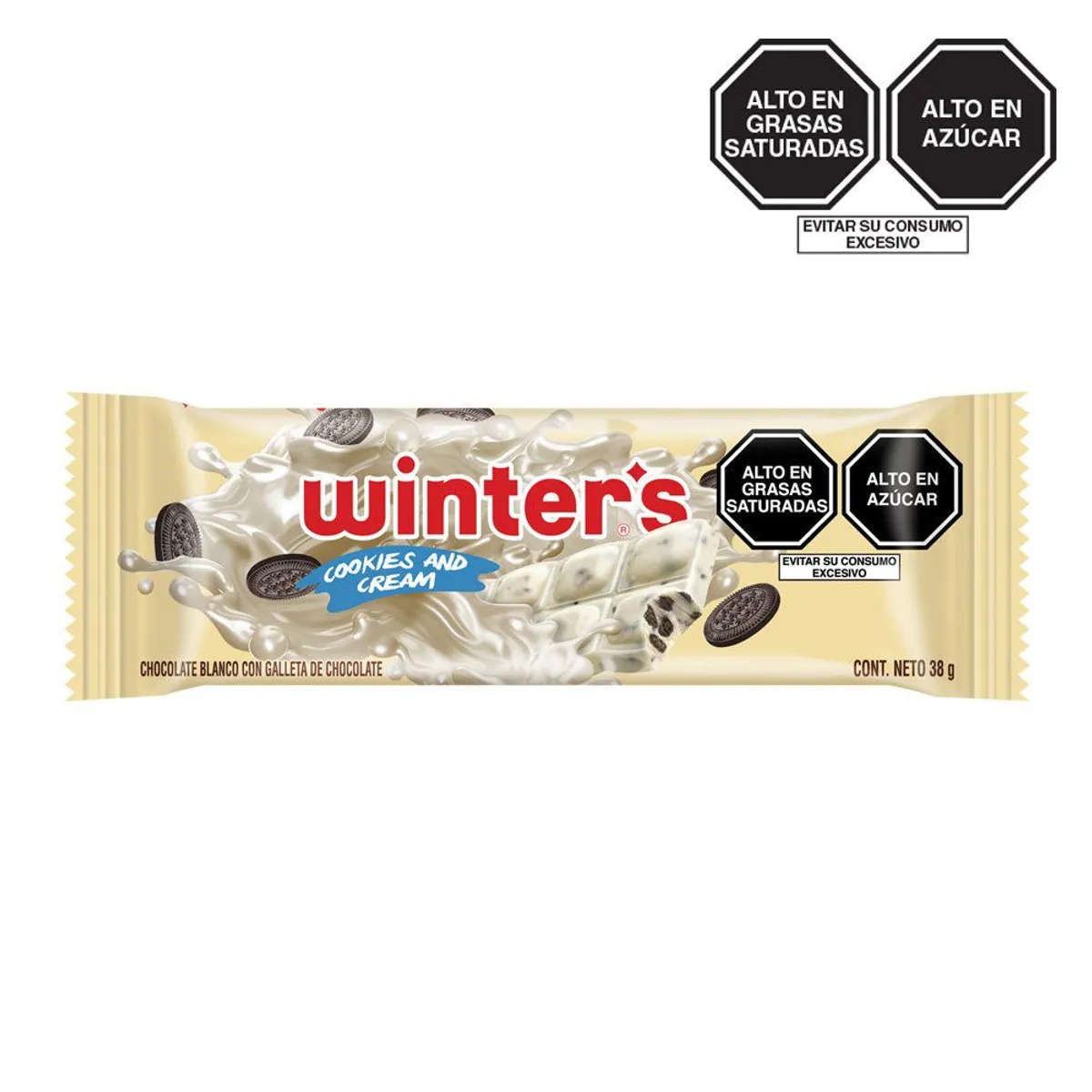 WINTERS - Galleta de Chocolate Chocolate Blanco 12 Unidades