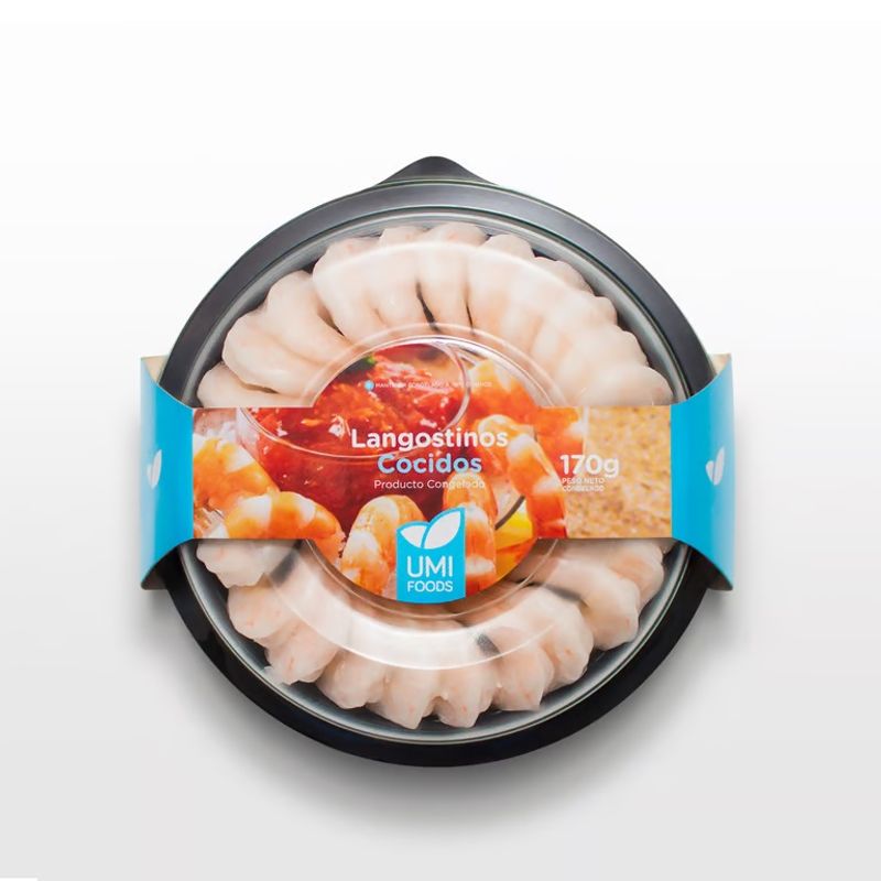 UMI FOODS - Colas De Langostino Cocido Umi Foods 170 g