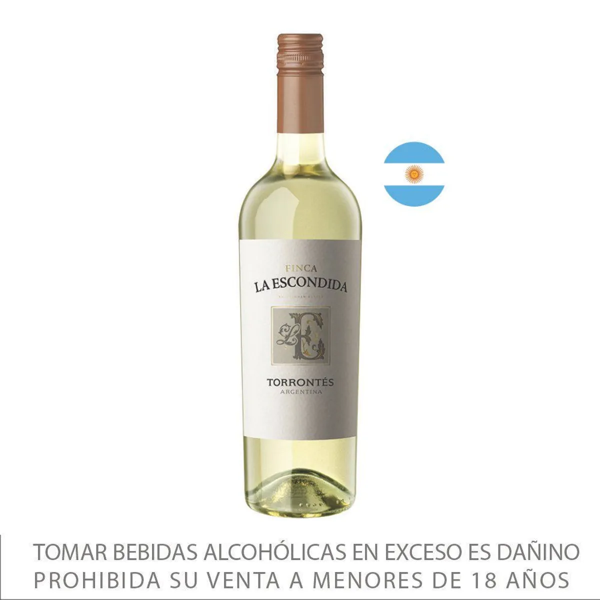 LA ESCONDIDA - Vino La Escondida Torrontés Botella 750 mL