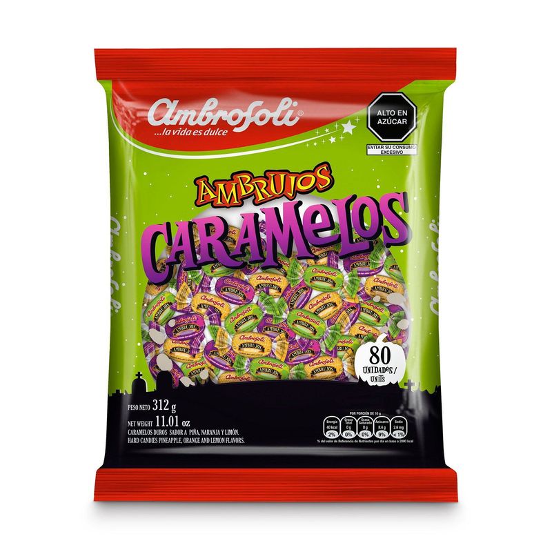 AMBROSOLI - Caramelo Ambrosoli Hchiz Cola Roja Ama Neg 3.5g x 100