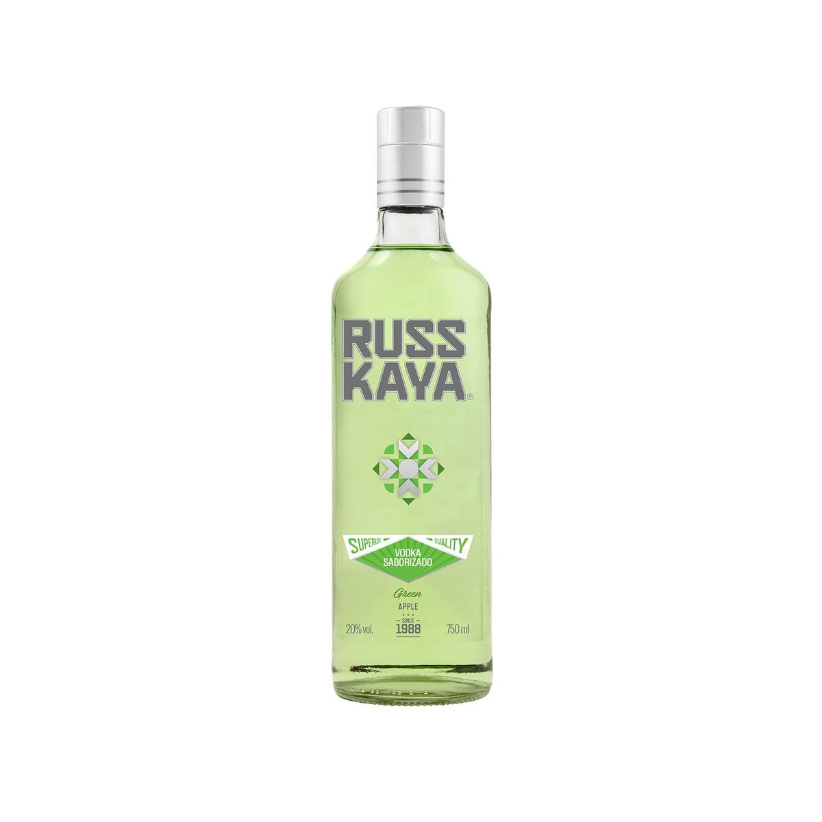 RUSSKAYA - Vodka Apple Russkaya Botella 750 mL