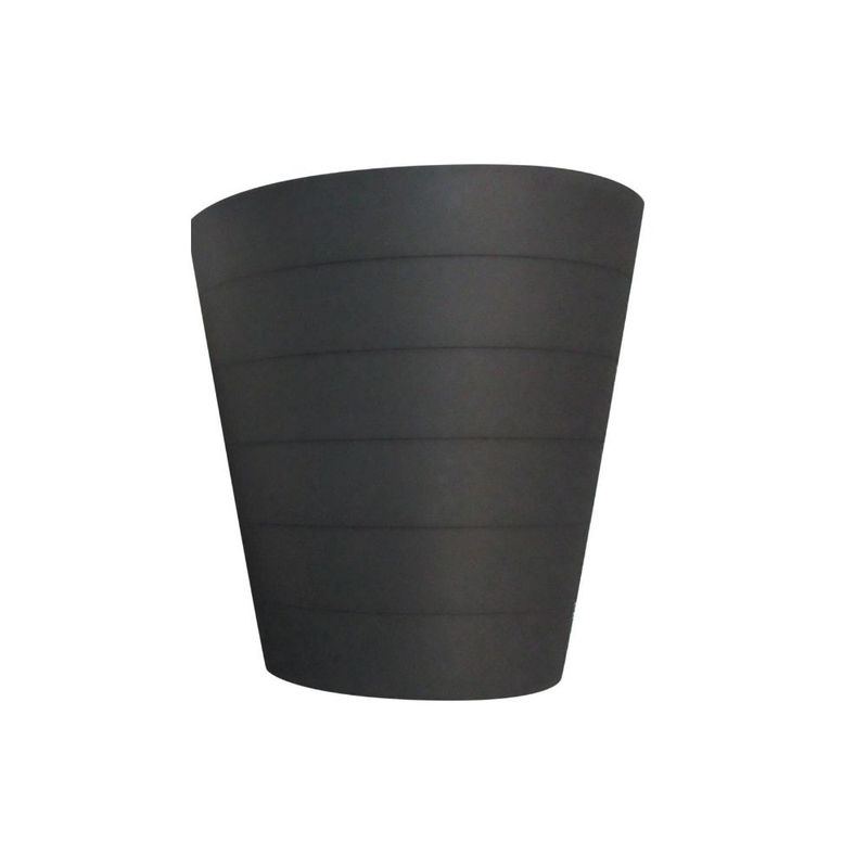 CASA JOVEN - Basurero de Plastico Diseno 68Lt Negro