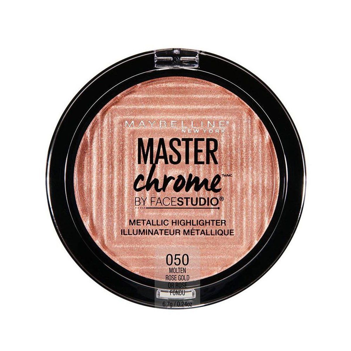MAYBELLINE - Iluminador Maybelline Master Chrome 050 Rose Gold