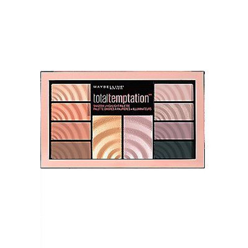 MAYBELLINE - Paleta iluminador sombras Total Temptation Maybelline