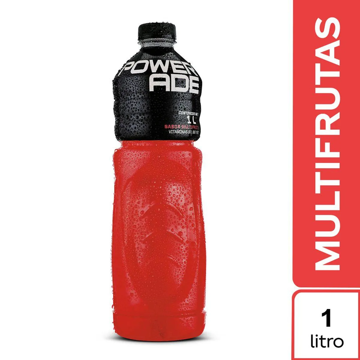 POWERADE - Bebida Rehidratante Powerade Multifrutas Botella 1 L