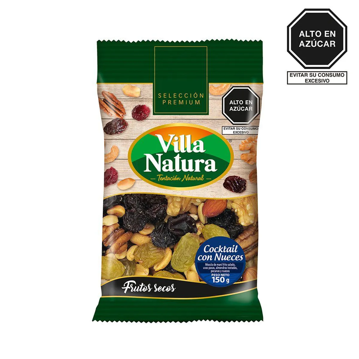 VILLA NATURA - Cocktail con Nueces Villa Natura Bolsa 150 g