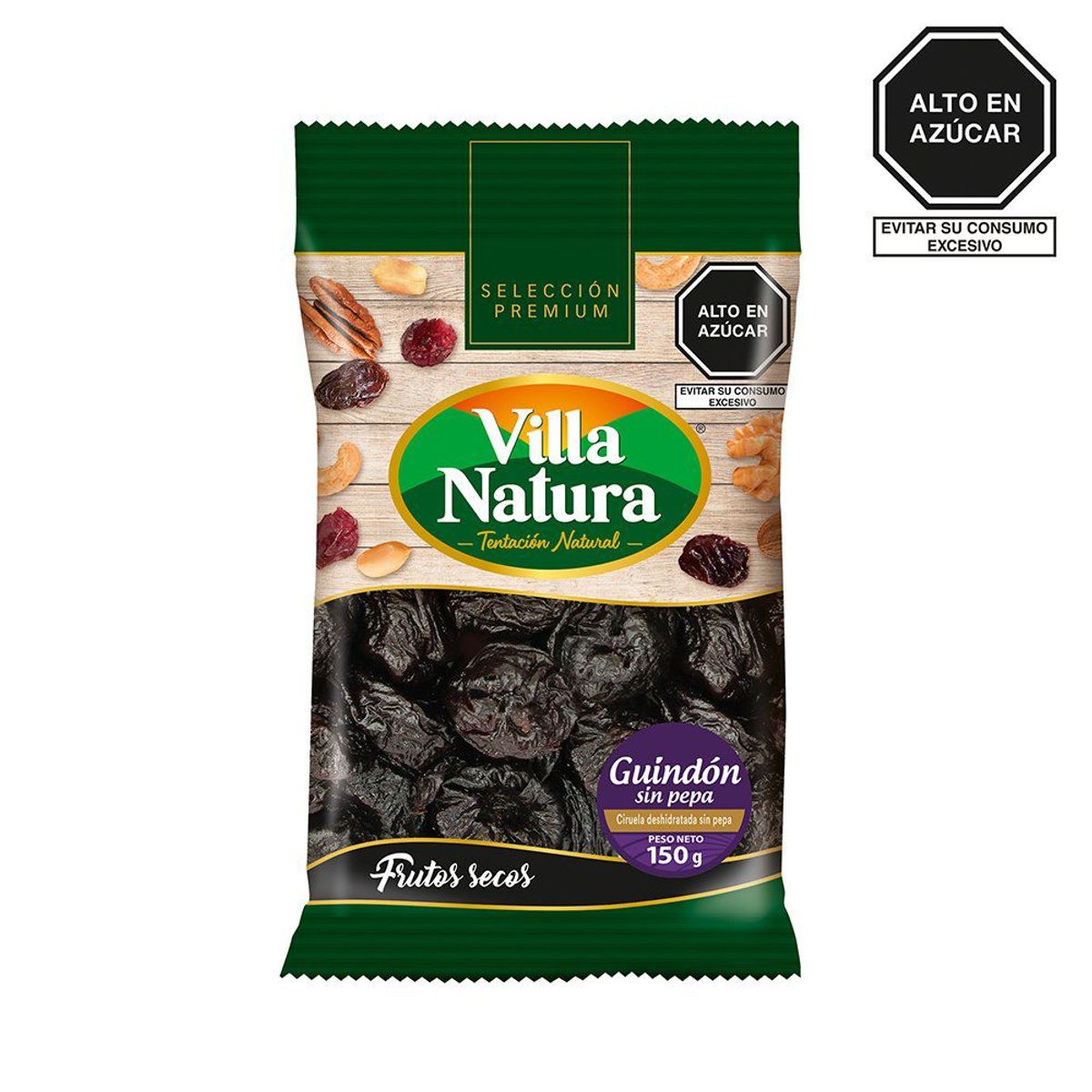 VILLA NATURA - Guindón Sin Pepa Villa Natura Bolsa 150 g