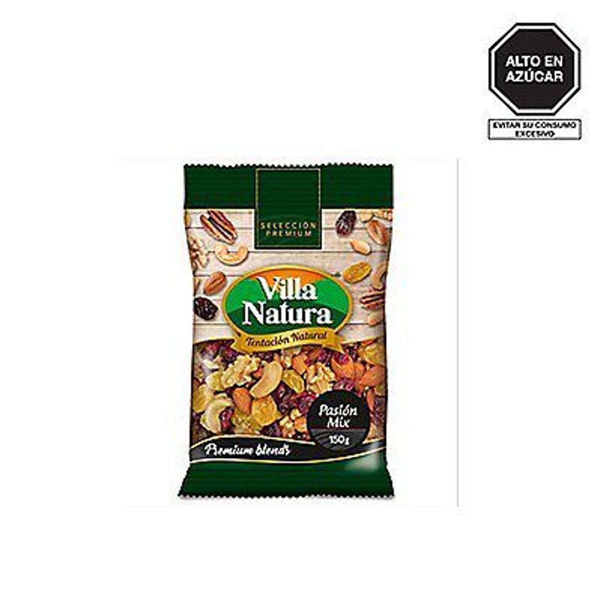 VILLA NATURA - Frutos Secos Villa Natura Pasión Mix Bolsa 150 g
