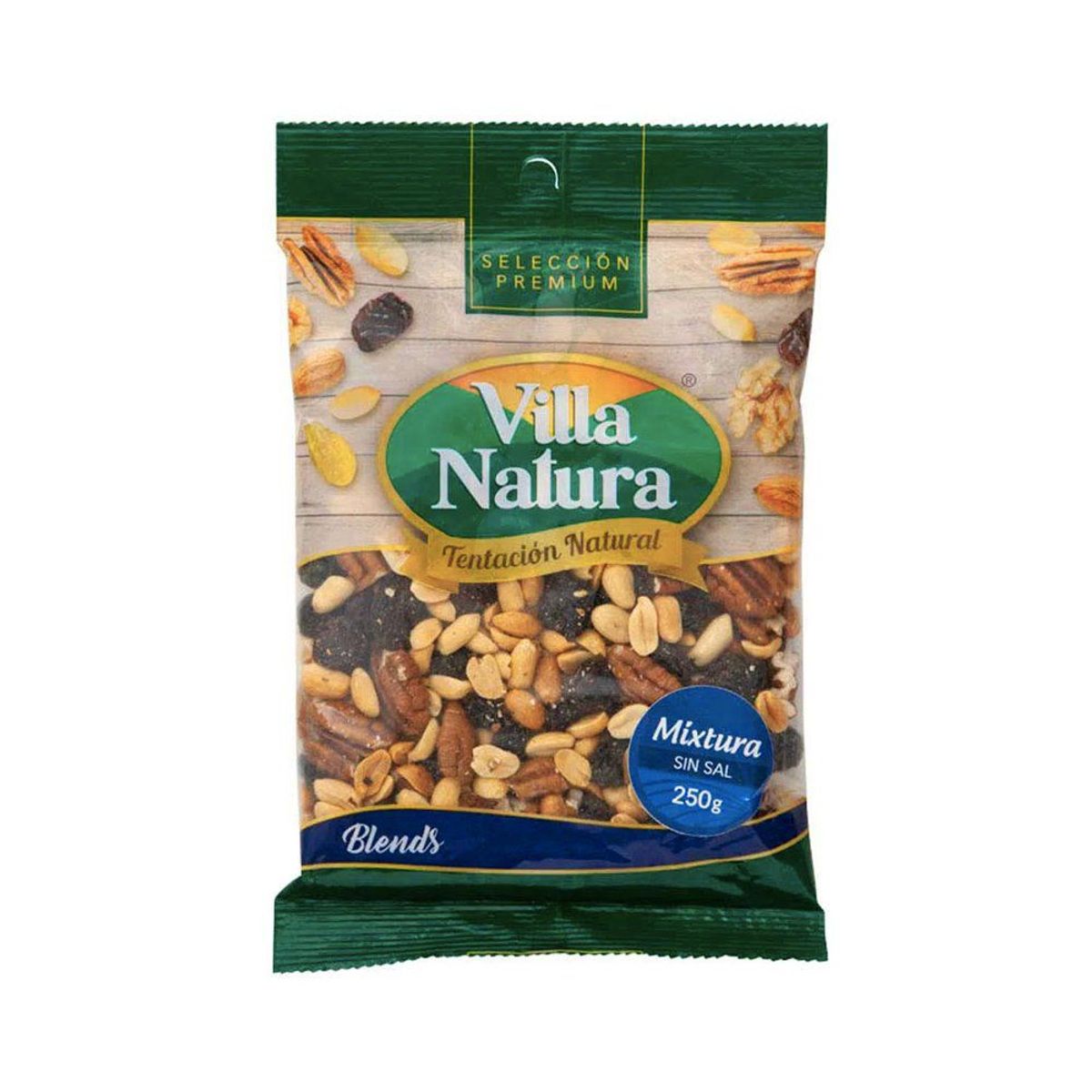 VILLA NATURA - Frutos Secos Villa Natura Mixtura Natural Bolsa 250 g