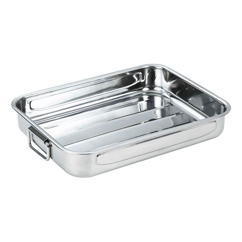 CASA JOVEN - ASADERA 40CM ACERO INOXIDABLE