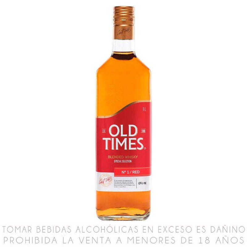 OLD TIMES - Whisky Old Times Red Botella 1 L