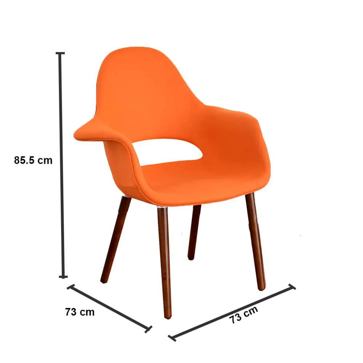 CASA JOVEN - Silla Vintage A50 Naranja