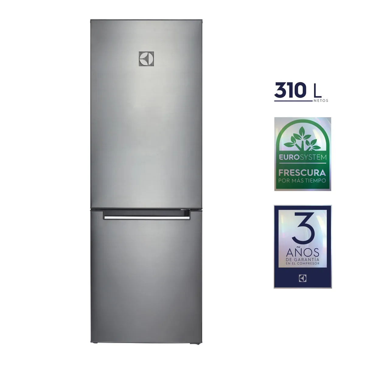 ELECTROLUX - Refrigeradora Electrolux 310L Eurofrost Bott