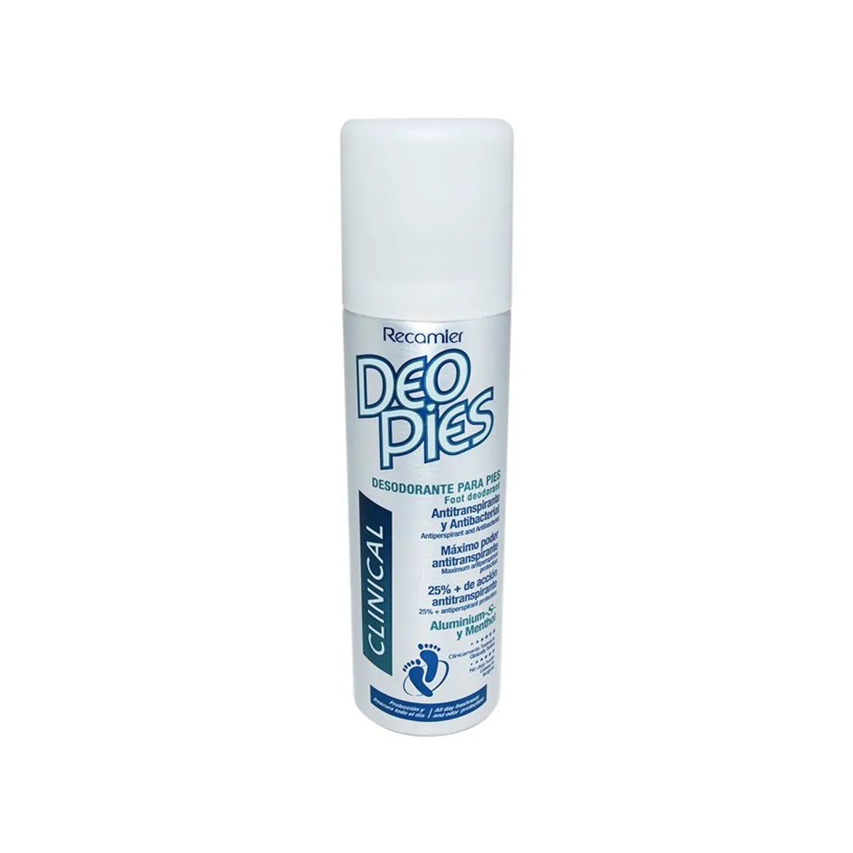 DEO PIES - Desodorante para Pies en Spray Deo Pies Clínical Envase 260 mL