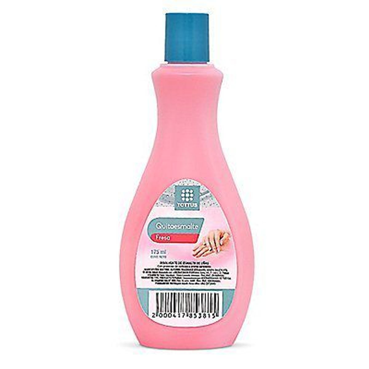 TOTTUS - Quitaesmalte Tottus Fresa Envase 175 mL