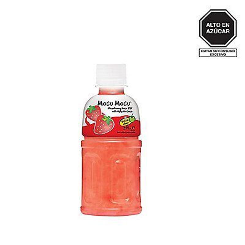 MOGU MOGU - Bebida Mogu Mogu Fresa Botella 320 mL