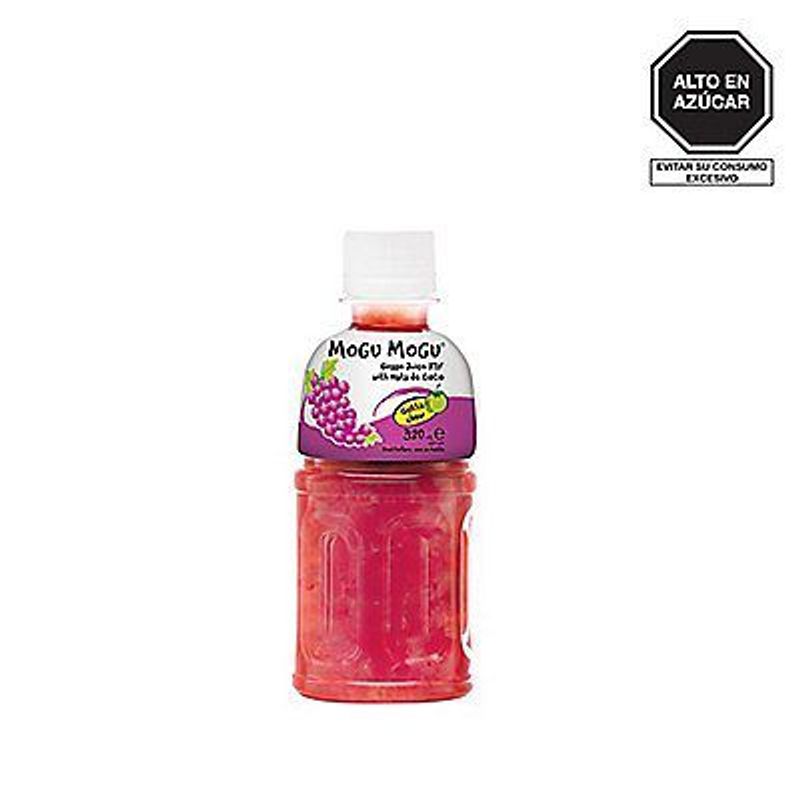 MOGU MOGU - Bebida Mogu Mogu Uva Botella 320 mL