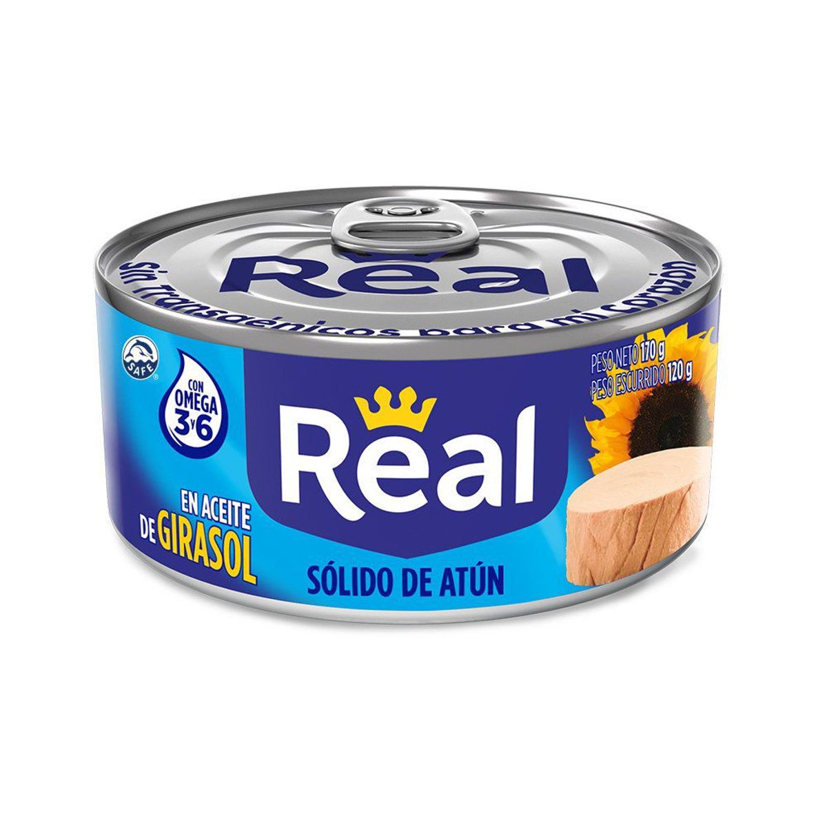 REAL - Sólido De Atún Aceite Girasol 170 Gr