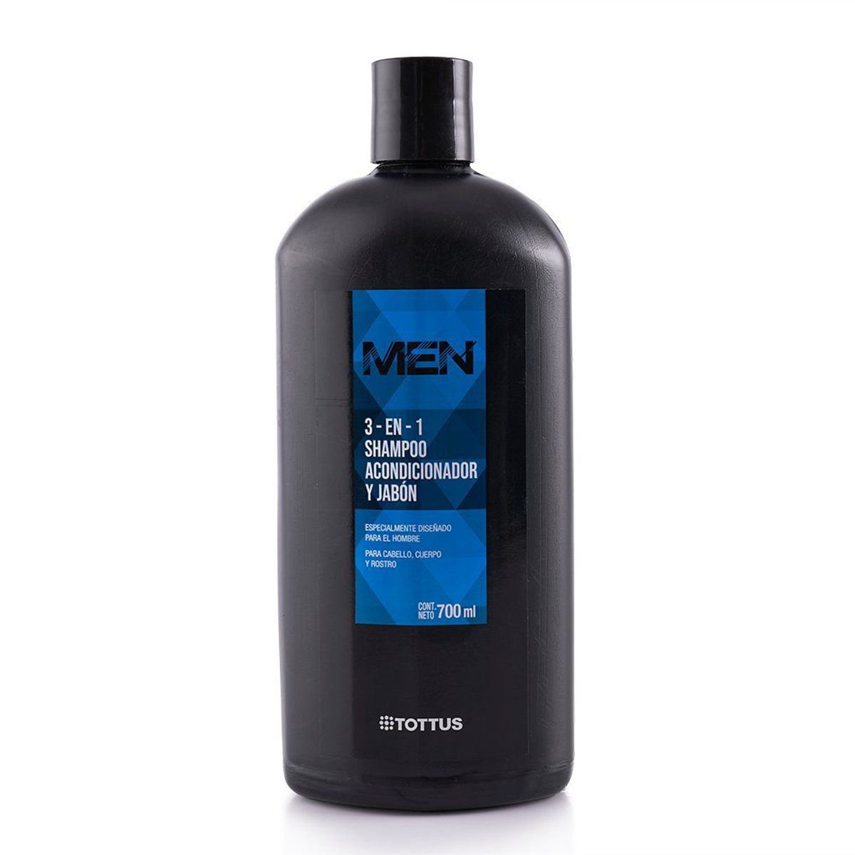 TOTTUS - Shampoo 3 en 1 Tottus Men Envase 700 mL