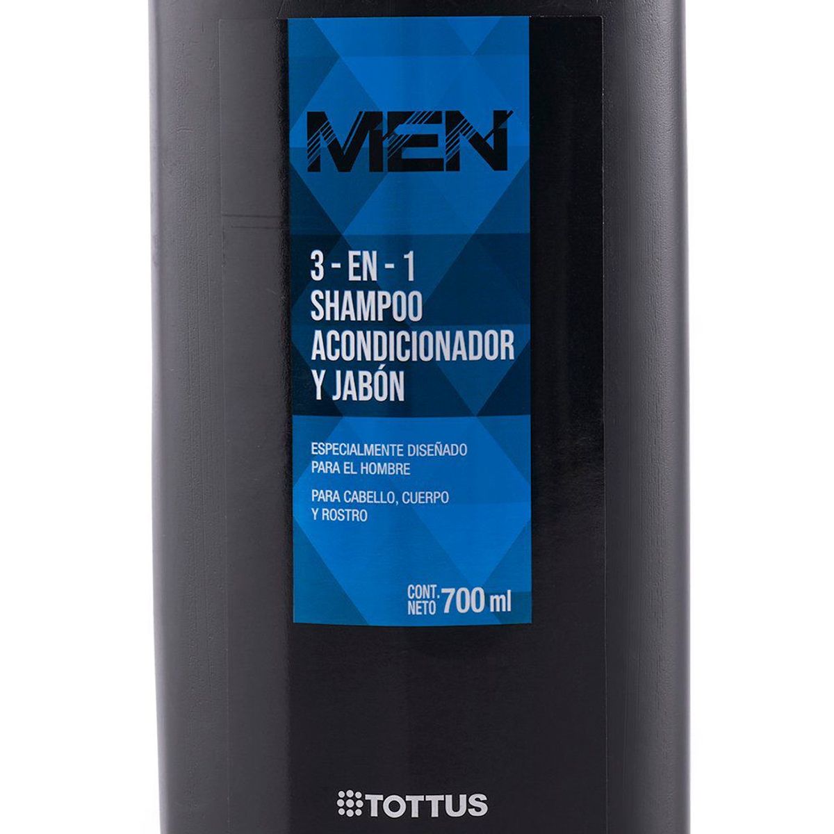 TOTTUS - Shampoo 3 en 1 Tottus Men Envase 700 mL