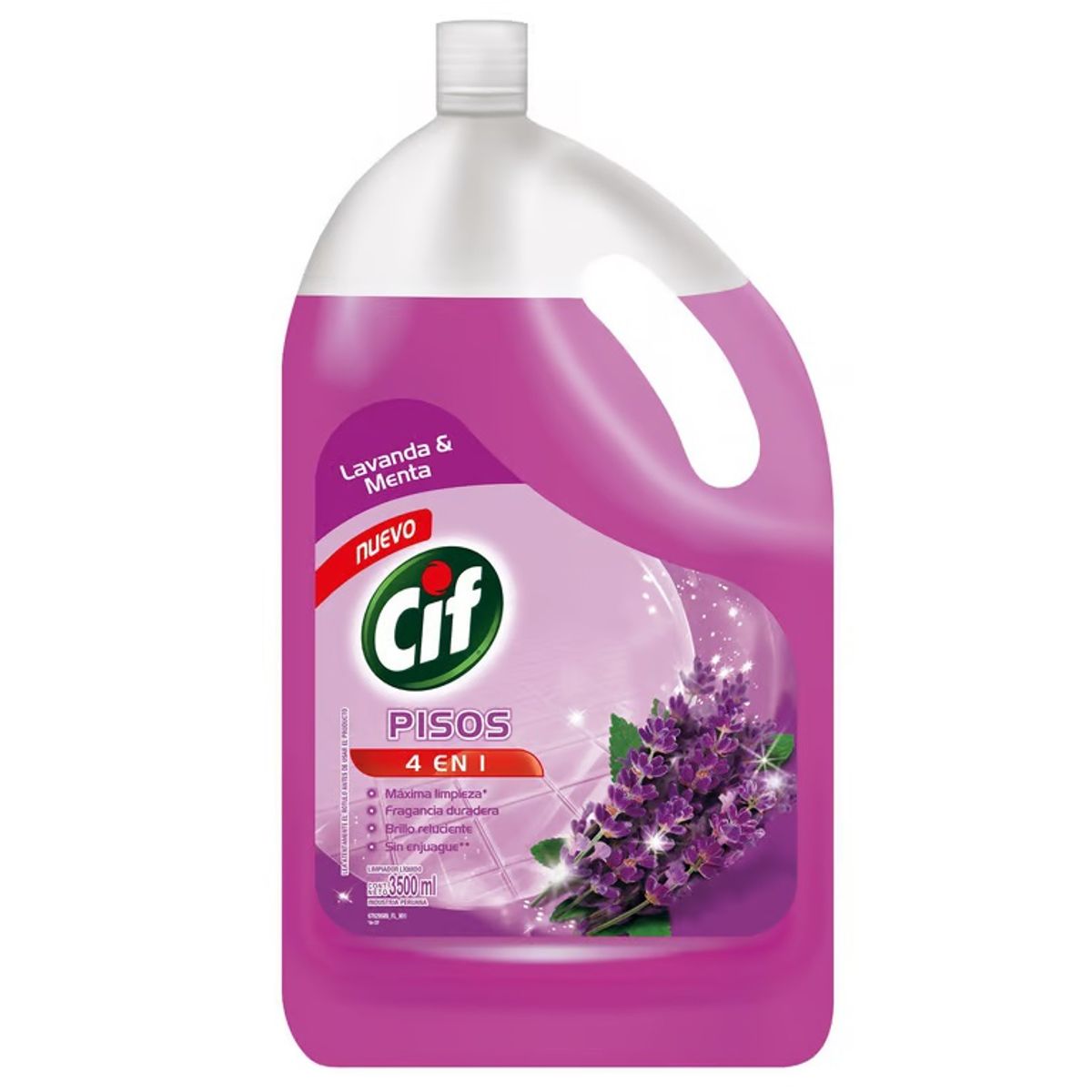 CIF - Limpia Pisos Cif Lavanda y Menta Botella 3.5 L