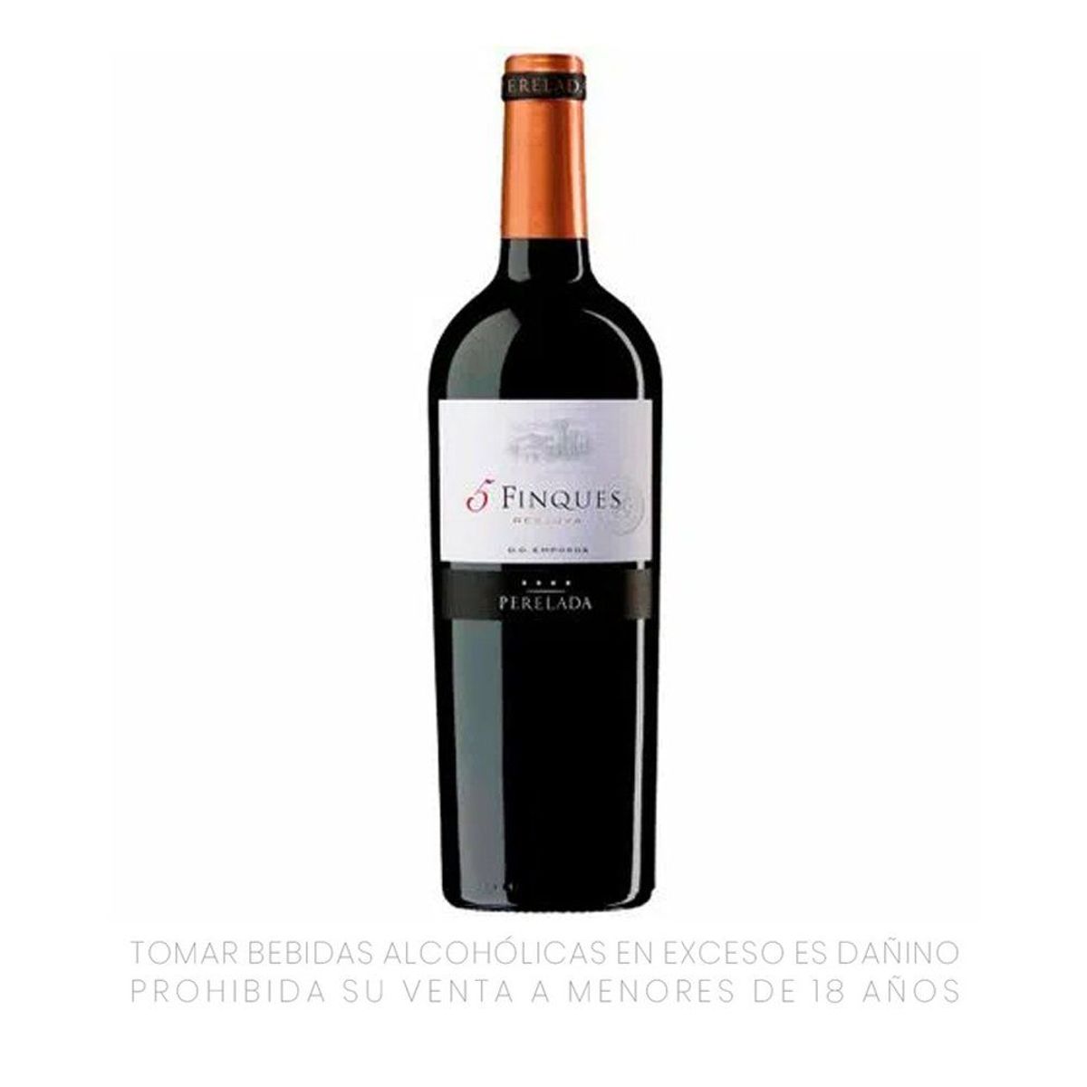 PERELADA - Vino Perelada 5 Fincas Reserva Botella 750 mL