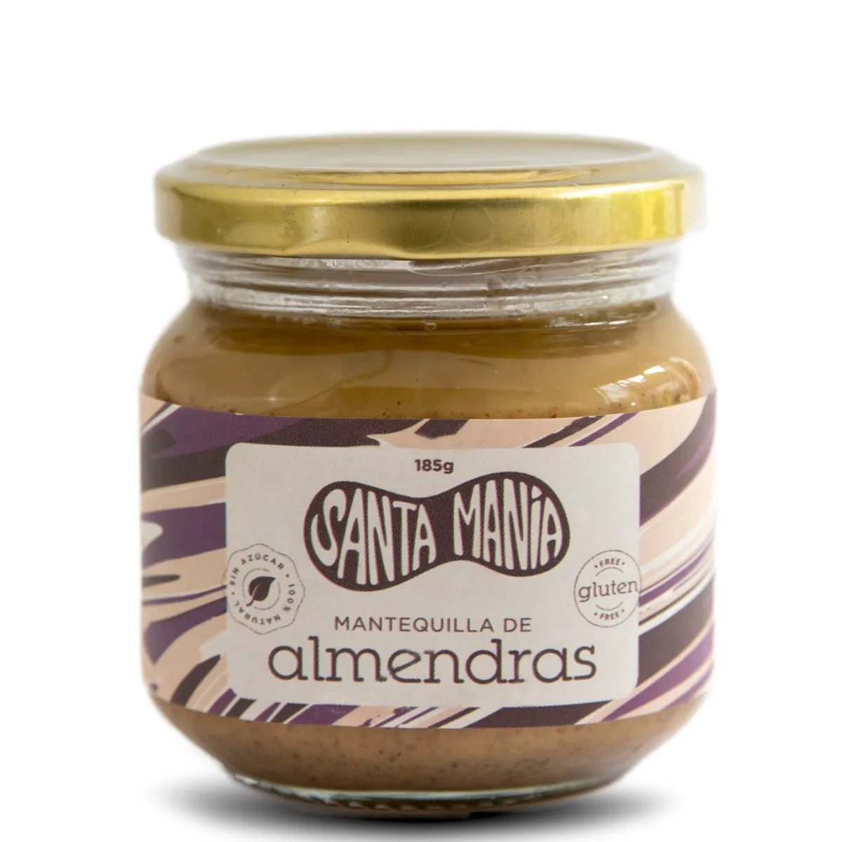SANTA MANIA - Mantequilla de Almendras Santa Manía Pote 185 g