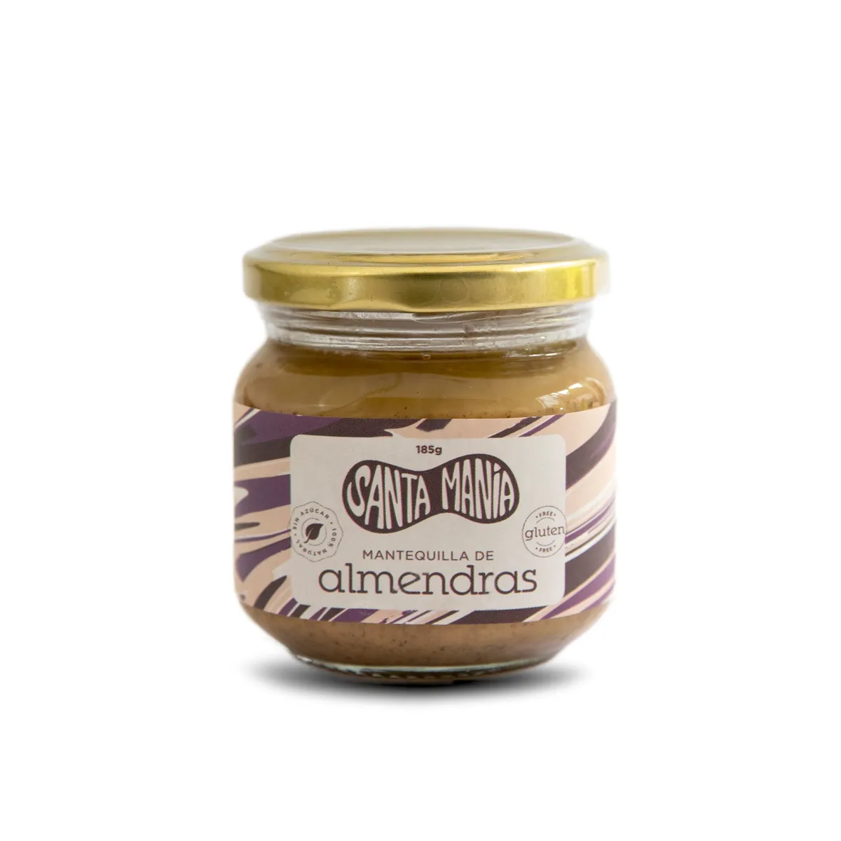 SANTA MANIA - Mantequilla de Almendras Santa Manía Pote 185 g