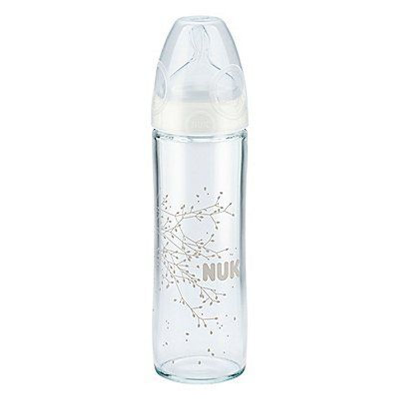 NUK - Biberón First Choice New Classic Vidrio 240 ml