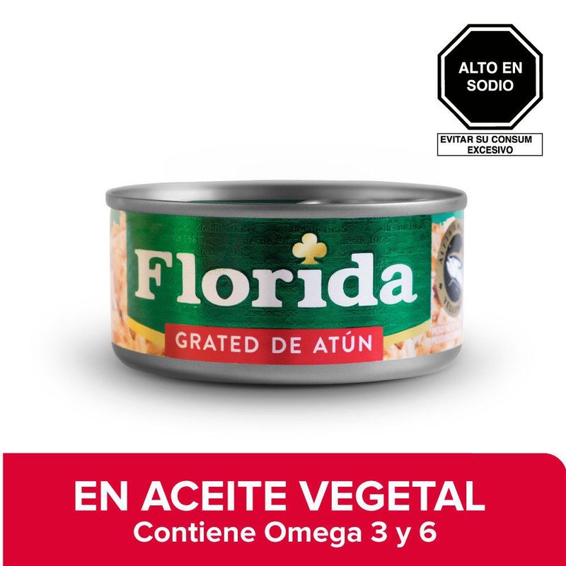 FLORIDA - Grated de Atún Florida Lata 165 g