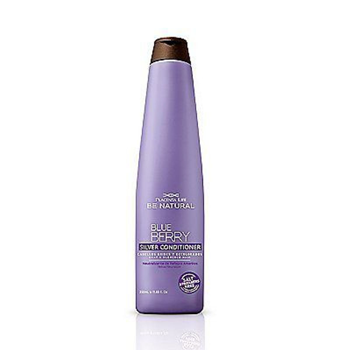 BE NATURAL - Acondicionador Be Natural Blue Berry Silver Botella 350 mL