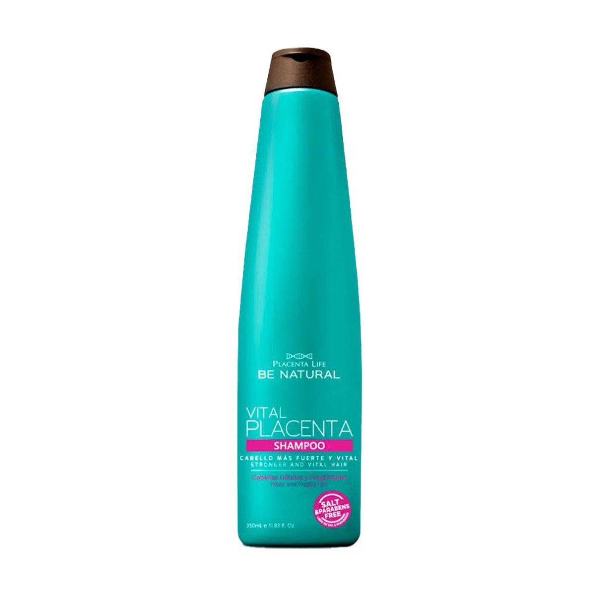 BE NATURAL - Shampoo Be Natural Vital Placenta Botella 350 mL