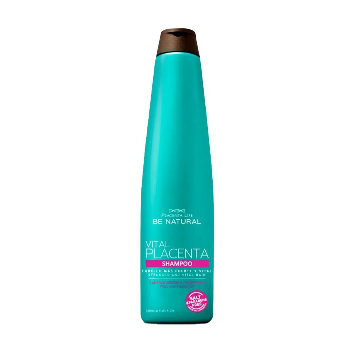 BE NATURAL - Shampoo Be Natural Vital Placenta Botella 350 mL