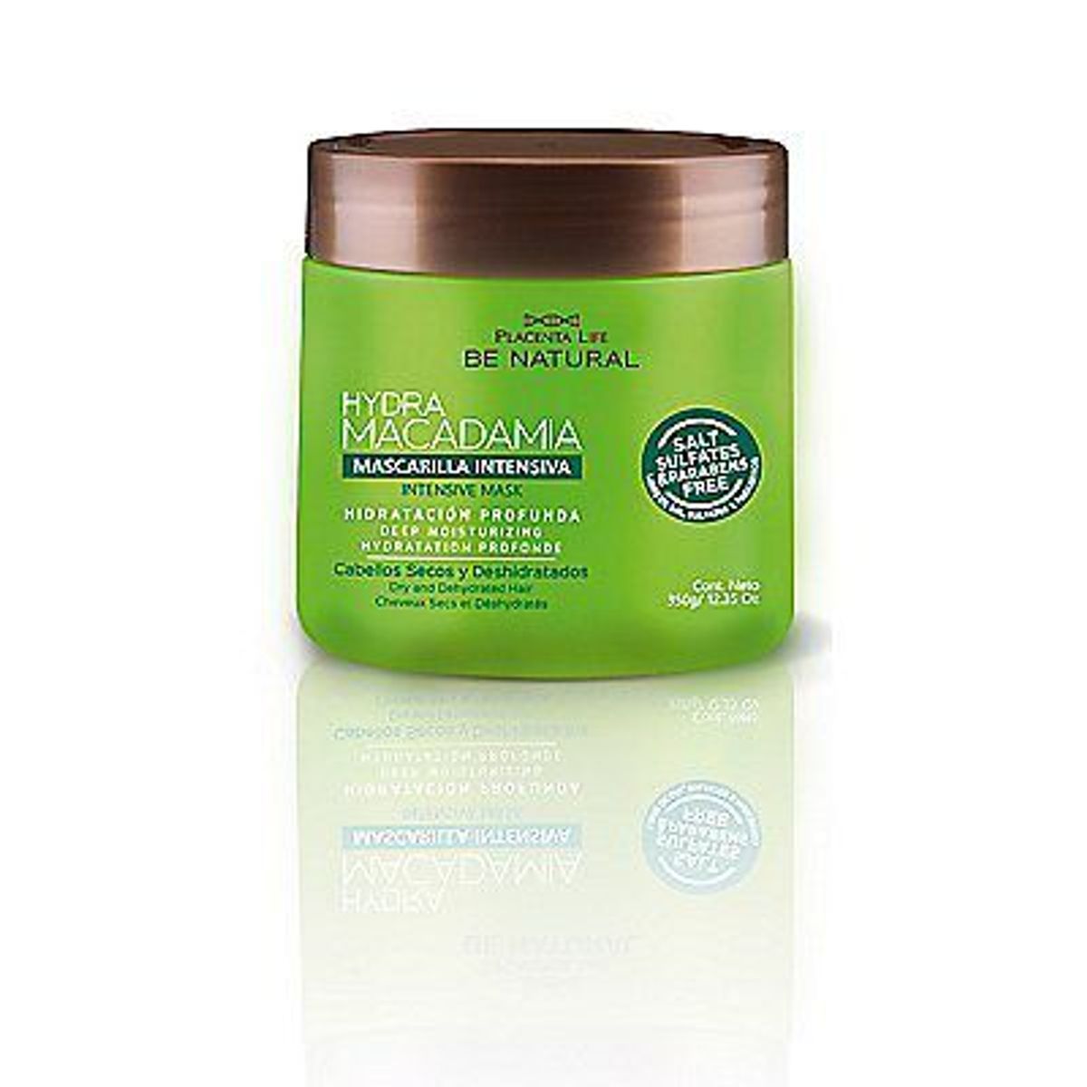 BE NATURAL - Mascarilla Be Natural Hydra Macadamia Envase 350 g
