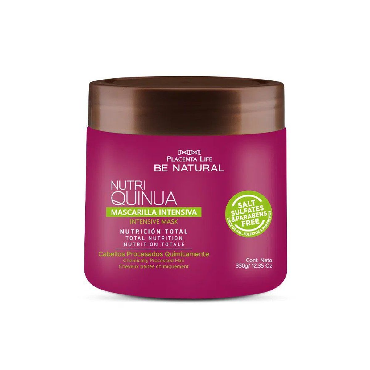 BE NATURAL - Mascarilla Be Natural Nutri Quinua Envase 350 g