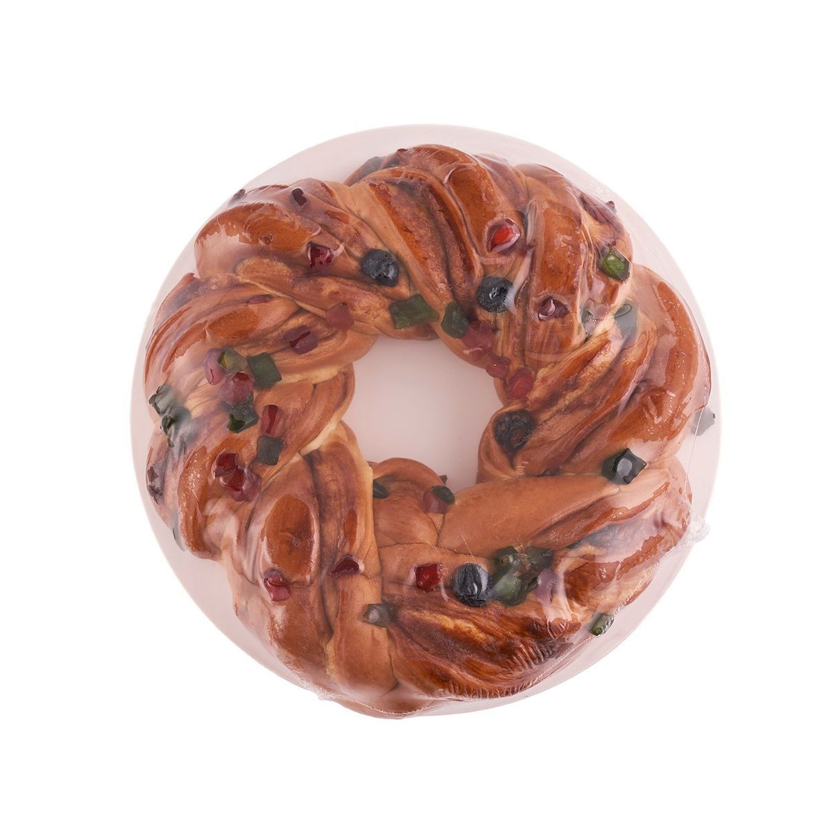 TOTTUS - Rosca con Manjar Frutas Confitadas y Pasas