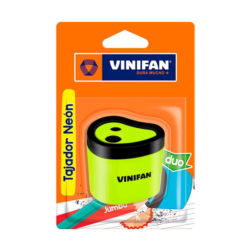 VINIFAN - Tajador Vinifan Doble con Depósito Color Neón