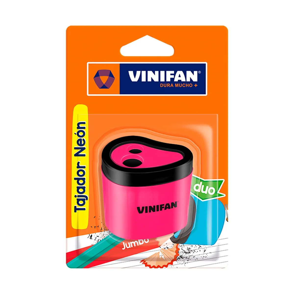 VINIFAN - Tajador Vinifan Doble Con Depósito Color Neón