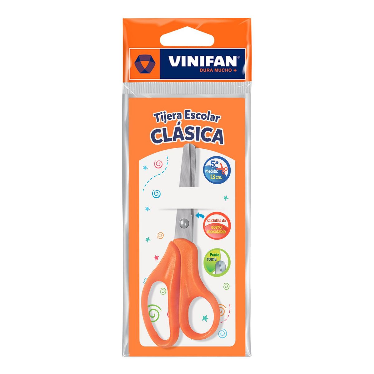 VINIFAN - Tijera Vinifan Clásica Naranja