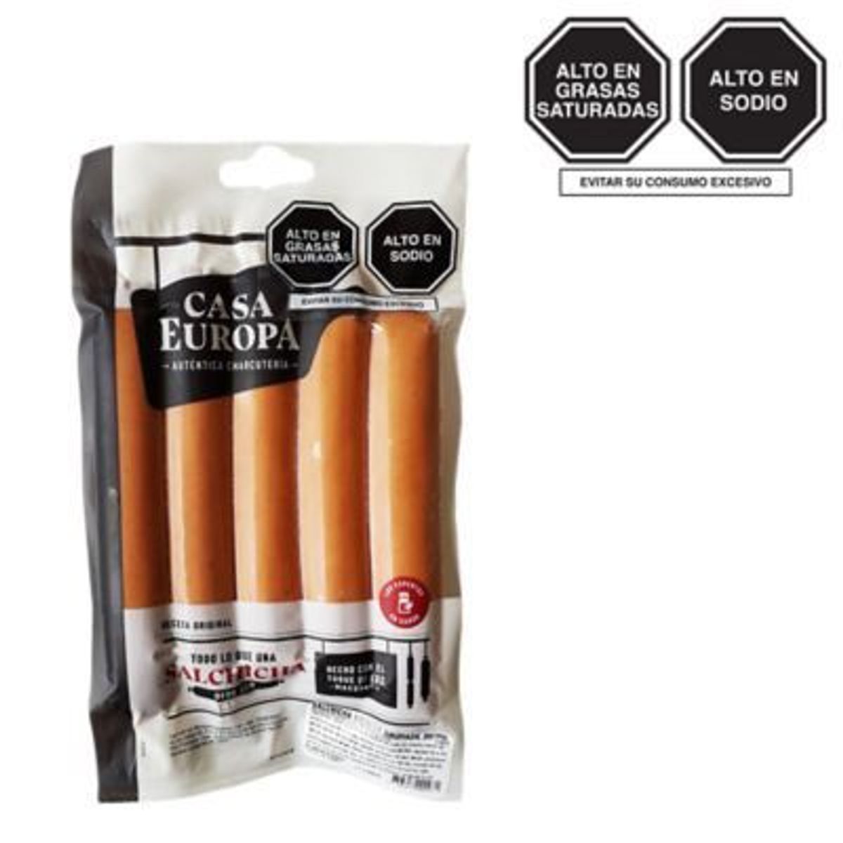 CASA EUROPA - Vienesa Ahumada Casa Europa Empaque 500 g