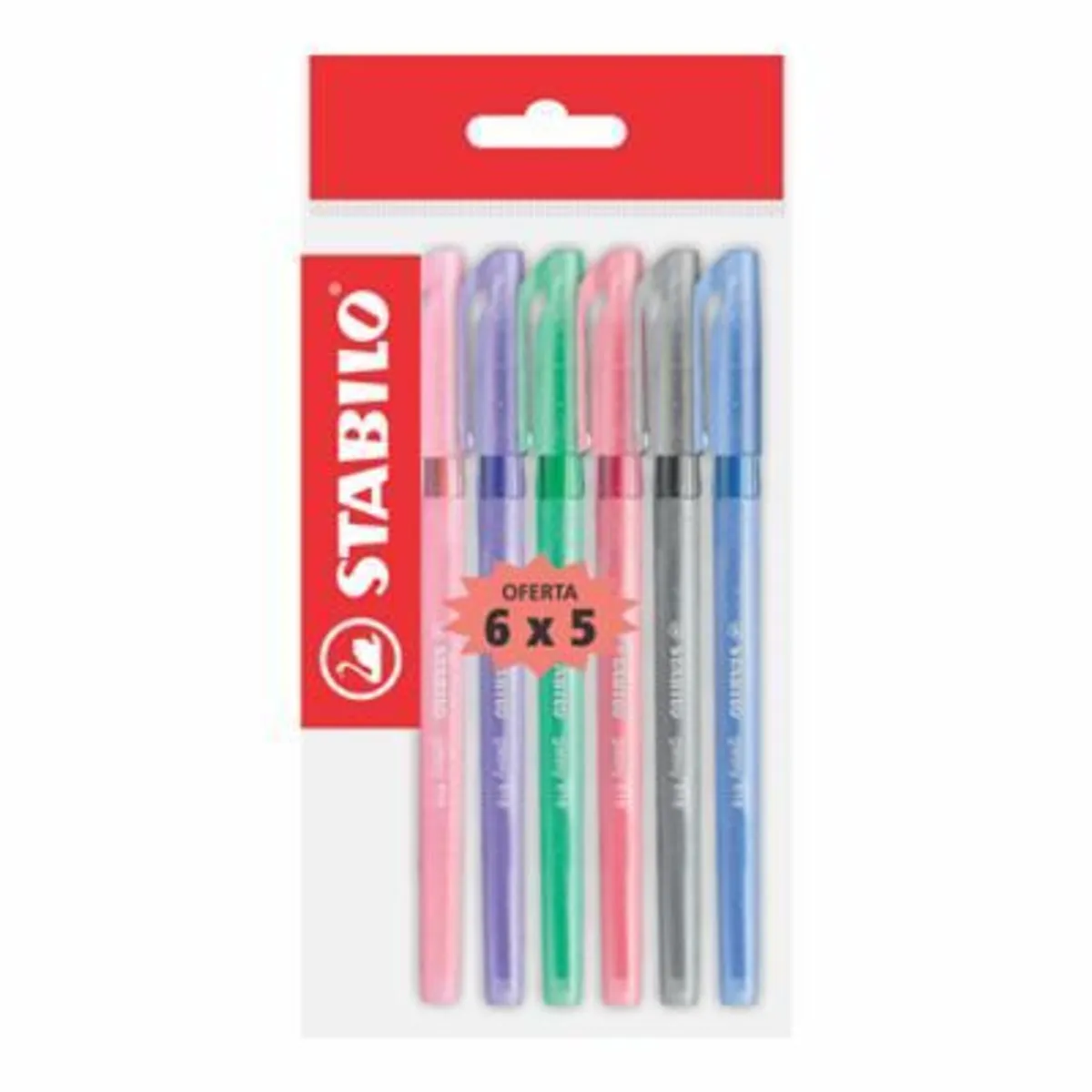 STABILO - Lapicero Stabilo Galaxy 818M Empaque 6 Und