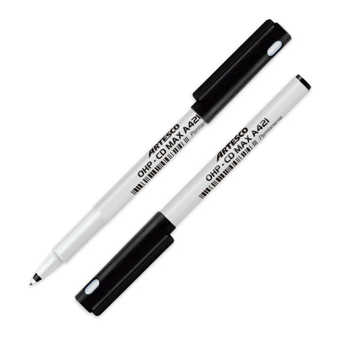 ARTESCO - Plumón Indeleble Artesco CD Max Dúo Color Negro