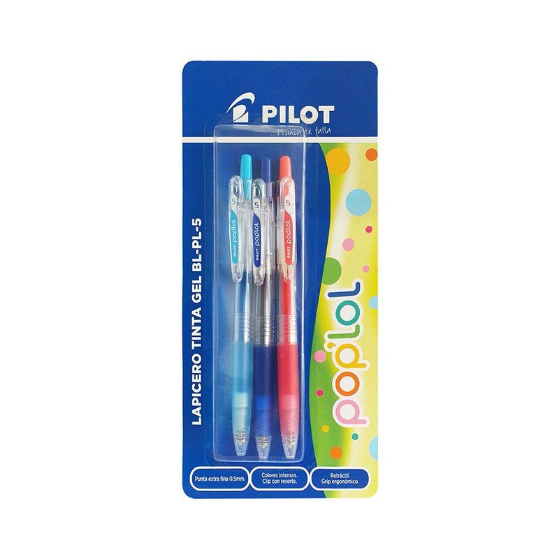 PEGAFAN - PILOT LAPICERO T GEL POP LOL A+RS+C X3UN