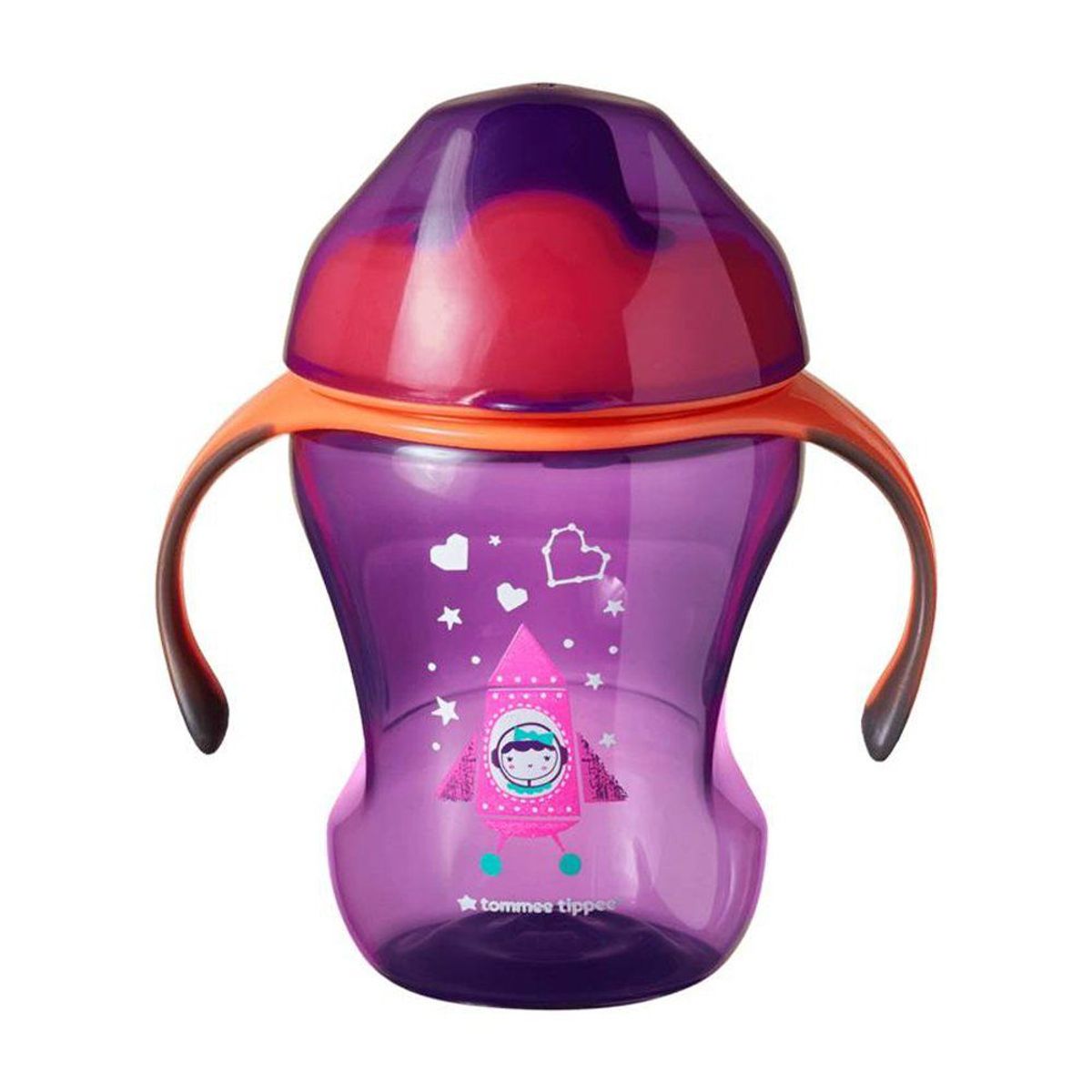 TOMMEE TIPPEE - Taza de Entrenamiento con Boquilla Tommee Tippee Morado 8 Oz