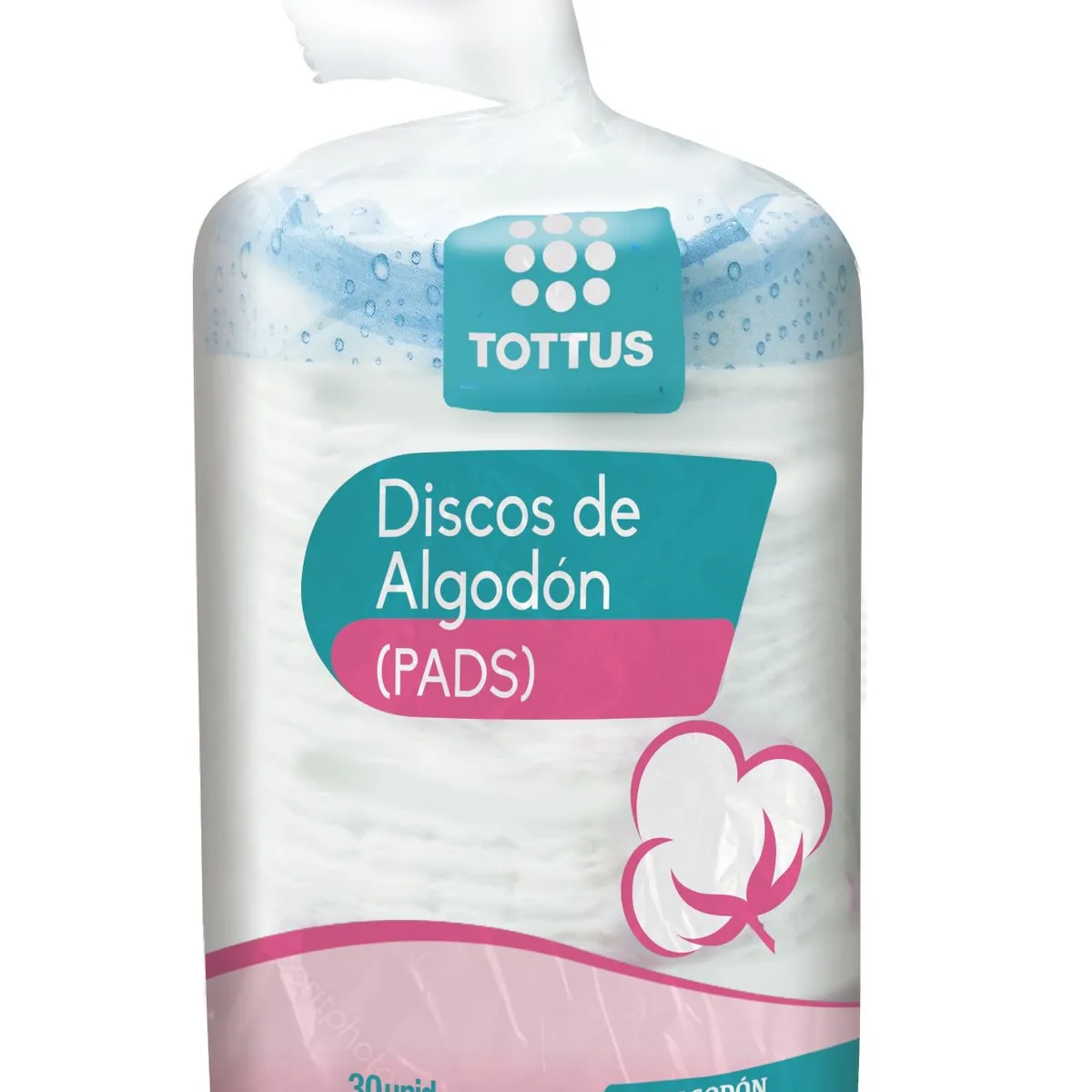 TOTTUS - Discos de Algodón Tottus Empaque 30 Und