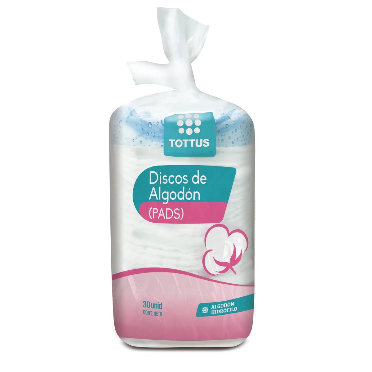 TOTTUS - Discos de Algodón Tottus Empaque 30 Und