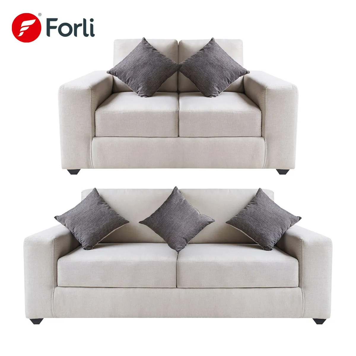 FORLI - Forli Juego De Sala Spring 32 Tela Beig