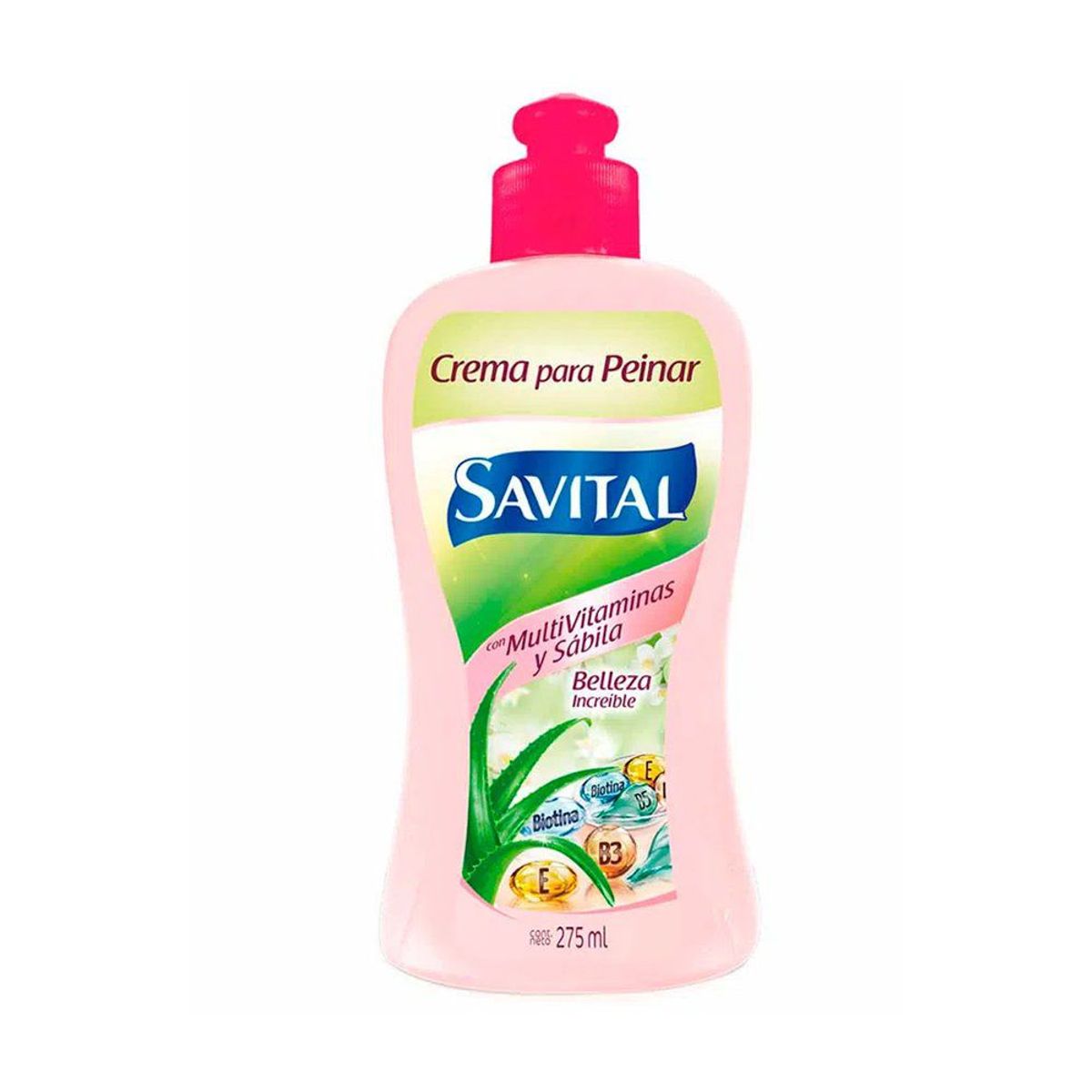 SAVITAL - Crema para Peinar Savital Multivitaminas y Sábila Envase 275 mL